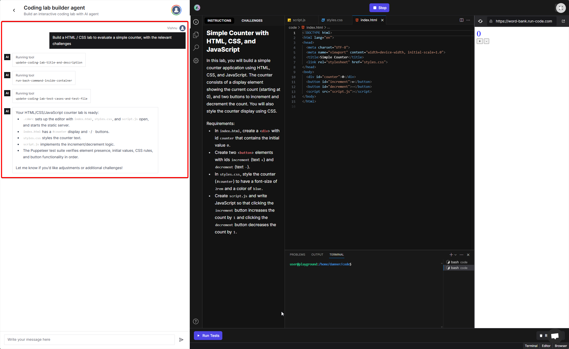 AI Agent Interaction