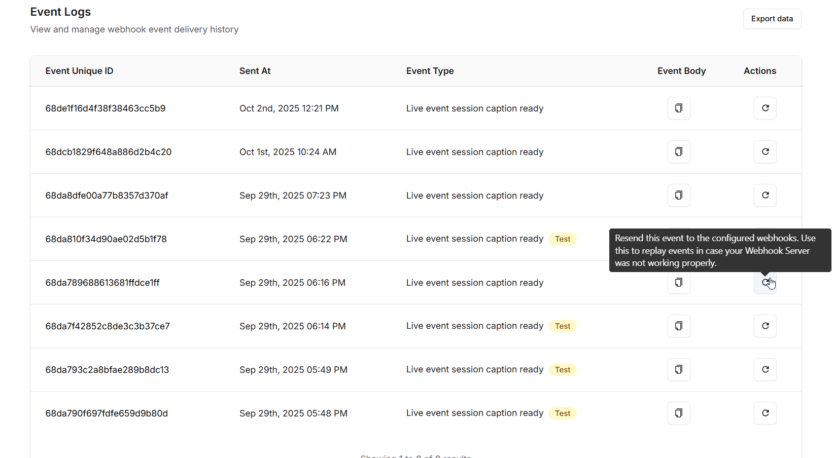 Event Logs
