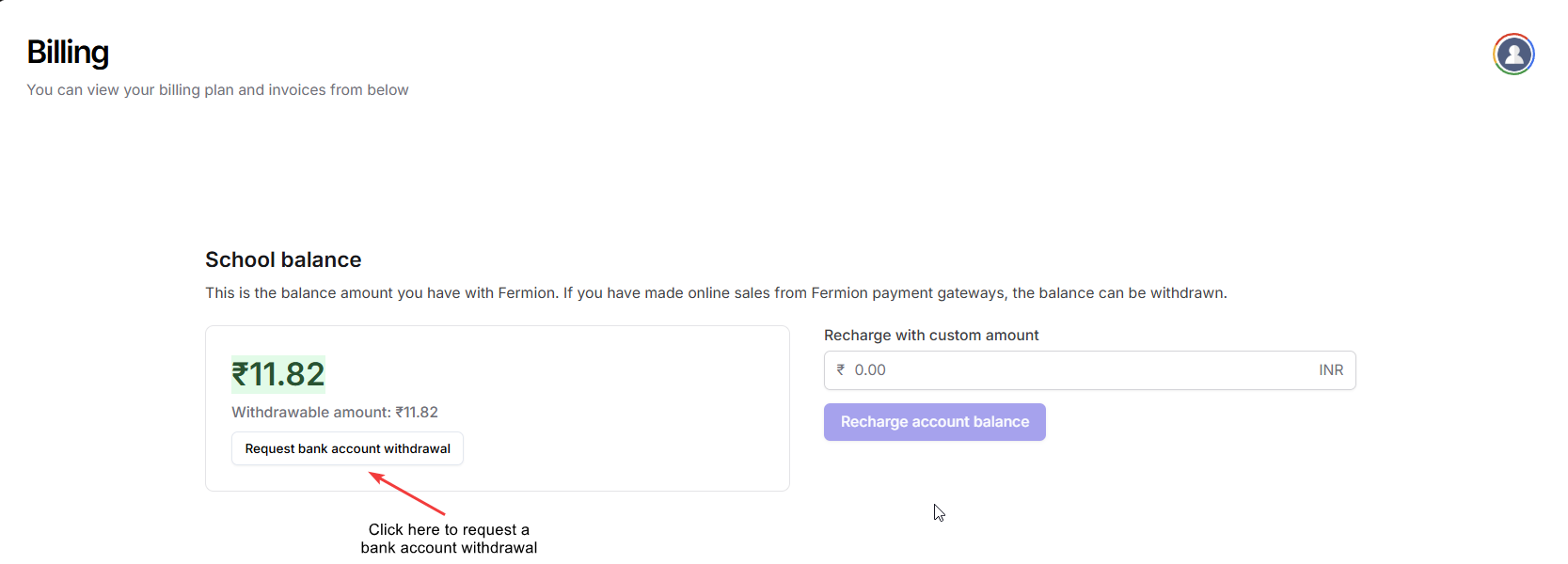 Request Withdrawal