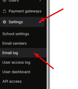 email log
