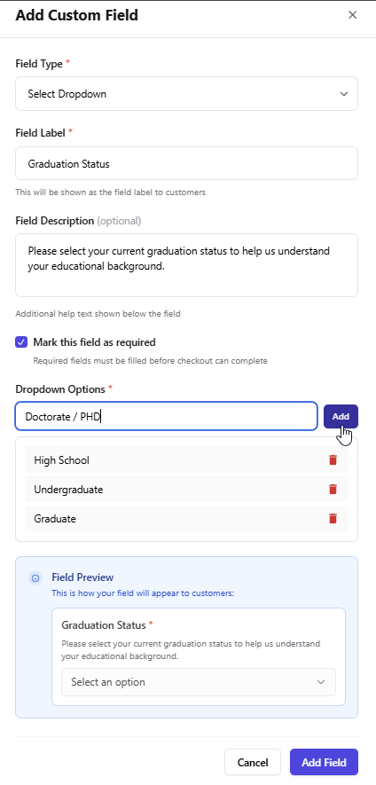Dropdown