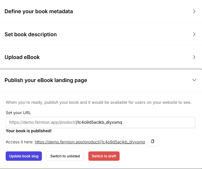 Publish eBook