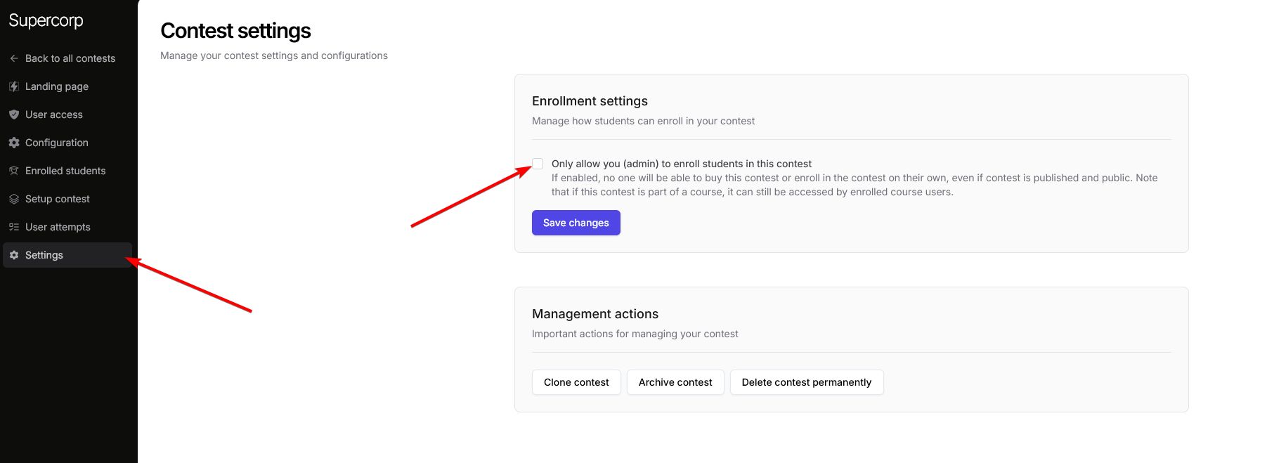 manual enroll