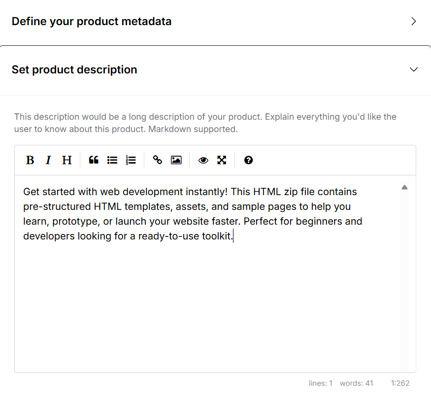 Product Description