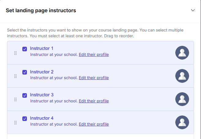 instructor-section-example
